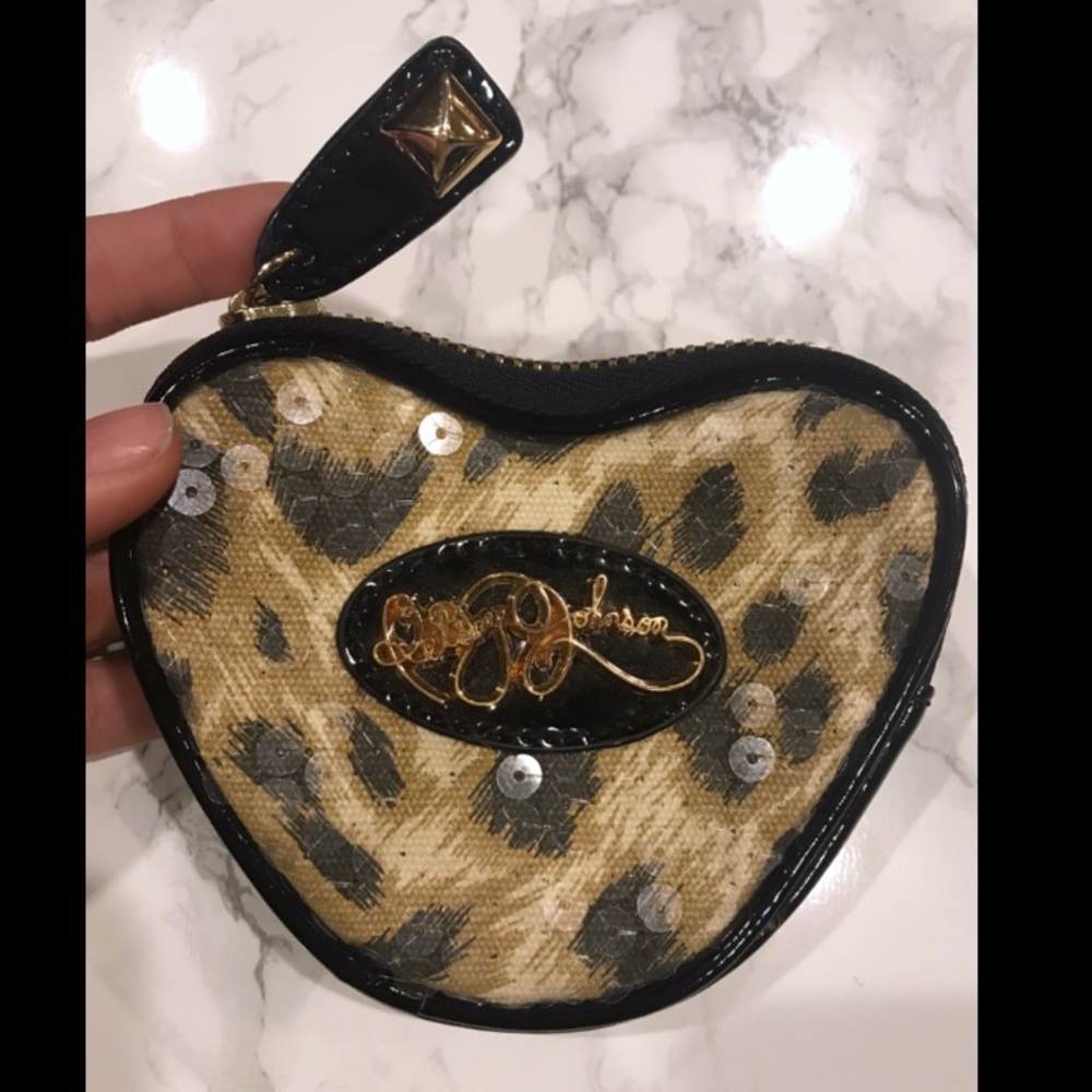 Betsey Johnson Leopard Purse